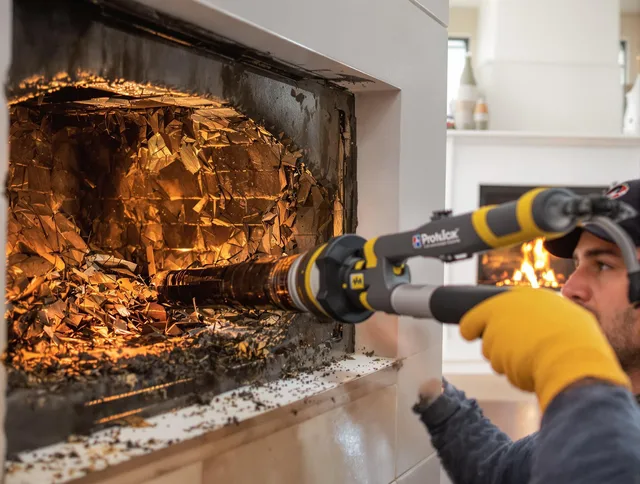 Professional chimney cleaning by Montebello Chimney Sweep in Montebello, CA