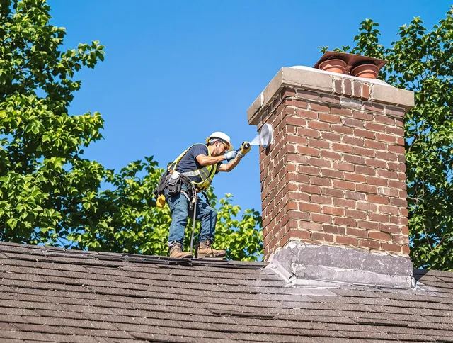 Montebello Chimney Sweep performing an inspection with advanced tools in Montebello, CA