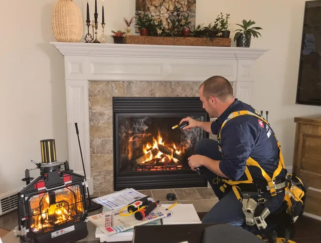 Safety-focused fireplace inspection by Montebello Chimney Sweep in Montebello, CA
